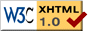 Valid XHTML Valid XHTML